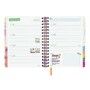 Agenda Finocam Talkual Vitamina 2023-2024 Escolar 15,5 x 21,7 cm Multicolor Cuarto