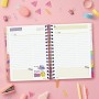 Agenda Finocam Talkual Vitamina 2023-2024 Escolar 15,5 x 21,7 cm Multicolor Cuarto