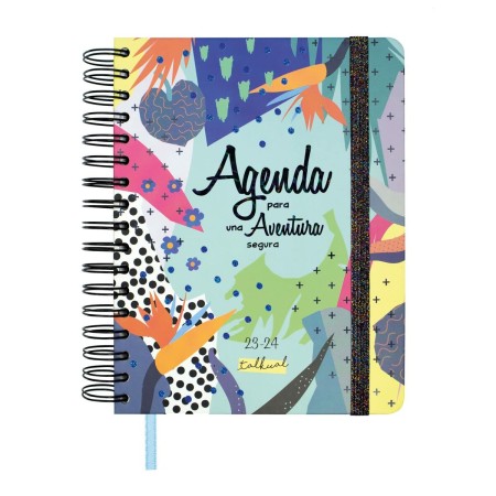 Agenda Finocam Talkual Aventura 2023-2024 Scolaire 15,5 x 21,7 cm Multicouleur quarto