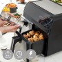 Freidora sin Aceite InnovaGoods Negro Acero Inoxidable 3400 W 8 L (Reacondicionado A)