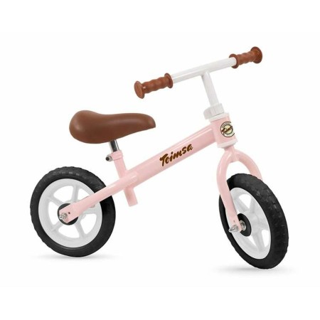 Bicicleta Infantil Toimsa Rosa 10" + 2 Años Sin Pedales