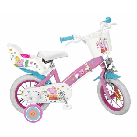 Bicicleta Infantil Toimsa Peppa Pig Rosa 12"