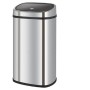 Cubo de basura Kitchen Move Square 50 L Gris