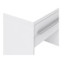 Mesita de Noche Pehmea 38,5 x 36,5 x 35 cm Aluminio Blanco
