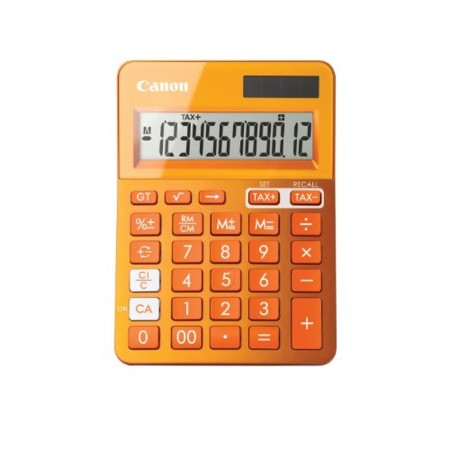 Calculadora Canon 9490B004 Naranja Plástico