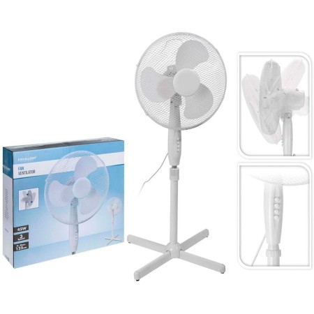 Ventilateur sur Pied Excellent Electrics 125 x 40 x 60 cm Blanc 45 W