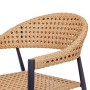 Chaise de jardin Niva Graphite