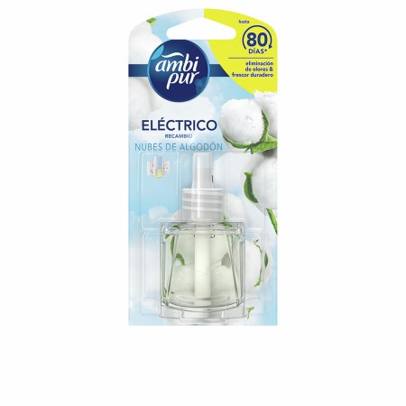 Recambio de Ambientador Eléctrico Ambi Pur  Nubes de Algodón 21,5 ml