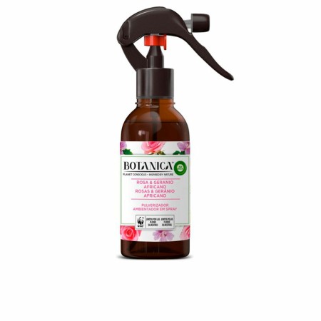 Spray Ambientador Air Wick Botanica Pulverizador Geranio Rosas 236 ml