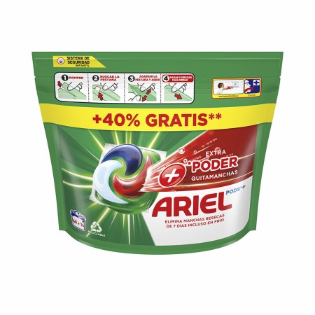 Detergente Ariel Poder Original 3 en 1 Quitamanchas Cápsulas (56 Unidades)