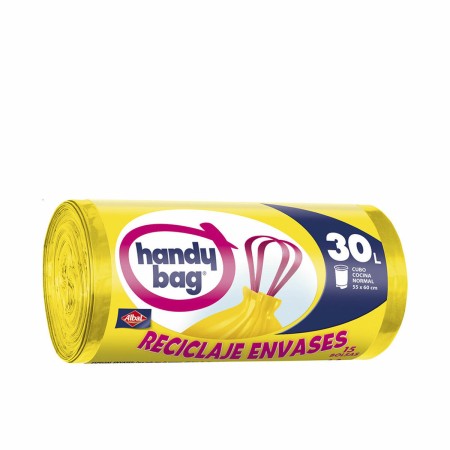 Bolsas de Basura Albal Handy Bag Amarillo 30 L 15 Unidades