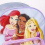 Mochila Escolar Princesses Disney Transparente Azul claro