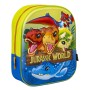 Cartable 3D Jurassic Park Bleu Vert clair