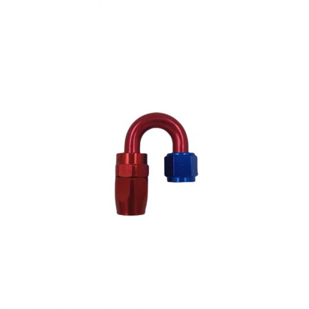 Raccord Mraz OCC9070-13-08 AN8 ( 3/4 x 16 UNF) Rouge 180º