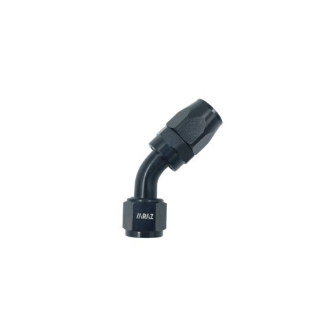 Raccord Mraz OCC9070-11-08-BK AN8 ( 3/4 x 16 UNF) Noir 45º