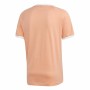 T-shirt à manches courtes homme Adidas 3 stripes Saumon