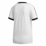 T-shirt à manches courtes femme Adidas 3 stripes Blanc (36)