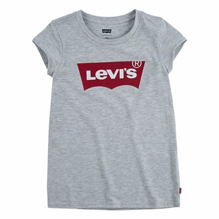 Camiseta de Manga Corta Infantil Levi's Batwing Gris oscuro