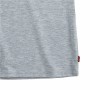 Camiseta de Manga Corta Infantil Levi's Batwing Gris oscuro