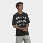 T-shirt à manches courtes homme Adidas R.Y.V. Message Noir