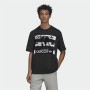 T-shirt à manches courtes homme Adidas R.Y.V. Message Noir