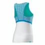 Débardeur Femme Wilson Glamour Vert Réversible Tennis Bleu