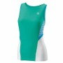 Débardeur Femme Wilson Glamour Vert Réversible Tennis Bleu