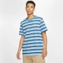 Camiseta de Manga Corta Hombre Nike Stripe Tee Azul