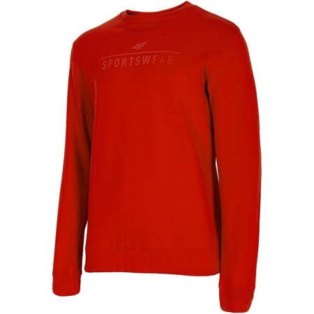 Sweat sans capuche homme 4F BLM350 Rouge