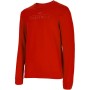 Sudadera sin Capucha Hombre 4F BLM350 Rojo