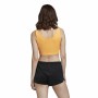 Soutien-gorge de Sport Adidas 3 stripes Doré