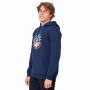 Sweat à capuche homme Rip Curl Down The Line Pop Over Bleu foncé