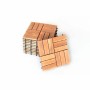 Baldosa Encajable Garden Mood Madera de acacia 30 x 30 x 2,4 cm