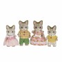 Figuras de Acción Sylvanian Families Striped Cat Family