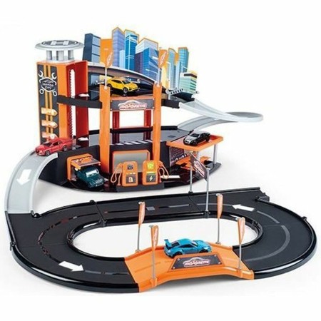 Playset de Vehículos Majorette Garage Motor City Plus