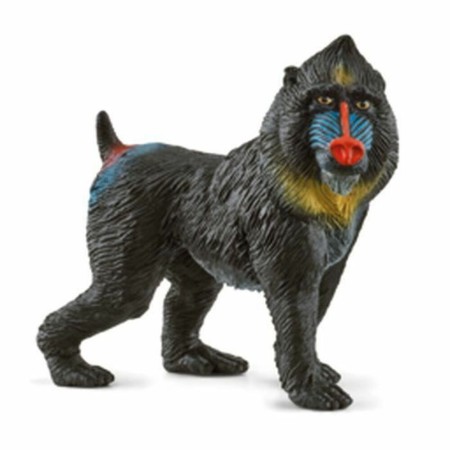 Figurine d’action Schleich Mandrill Plastique