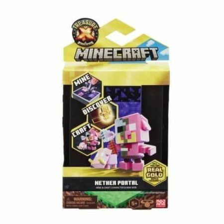 Playset Moose Toys Nether portal dual craft - Treasure x Minecraft