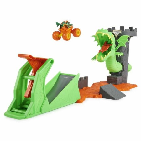 Playset de Vehículos Spin Master Dueling Coche Dragón