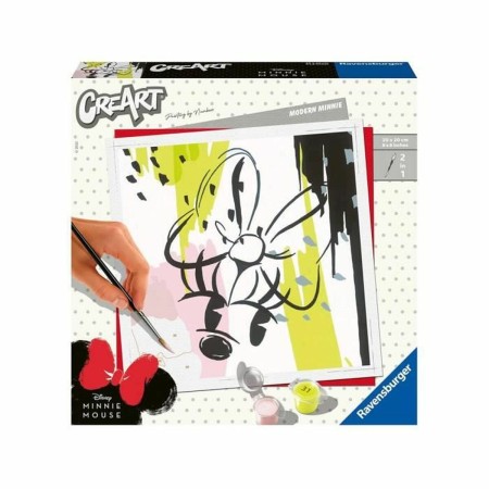 Dibujos para pintar Ravensburger Modern Minnie 20 x 20 cm