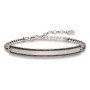 Bracelet Unisexe Thomas Sabo LBA0009-643-11 Noir Argent Argenté