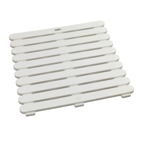 Parquet Wenko 22945100 Plastique Intérieur/Extérieur 55 x 55 cm Blanc