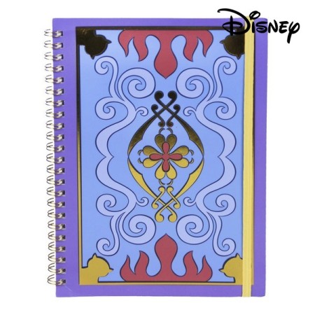 Cahier à Spirale Aladdin Disney CRD -2100002724-A5-RAINBOW