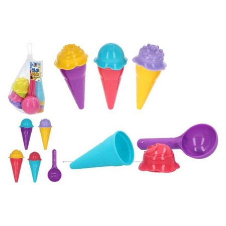 Set de Juguetes de Playa Ice Cream Color Beach (9 pcs)