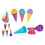 Set de jouets de plage Ice Cream Color Beach (9 pcs)