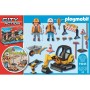 Playset Playmobil City Action Road Construction 45 Pièces 71045