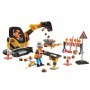 Playset Playmobil City Action Road Construction 45 Pièces 71045