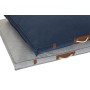 Lit pour animal domestique DKD Home Decor 88 x 68 x 10 cm Blue marine Gris clair 2 Unités