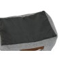 Cama para mascota DKD Home Decor 68 x 59 x 20 cm Gris oscuro Azul marino Gris claro