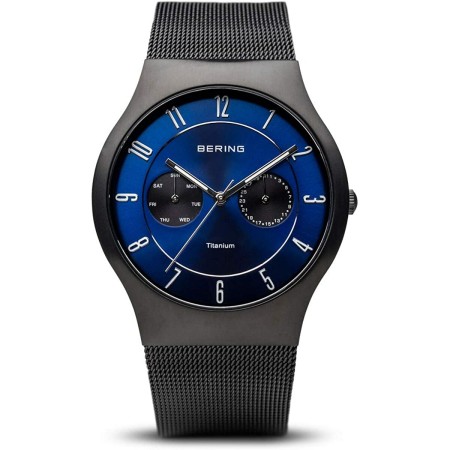 Reloj Hombre Bering Negro Azul (Reacondicionado C)