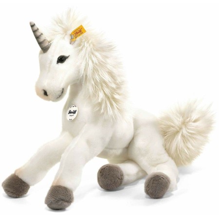 Peluche Steiff 15045 35 cm Unicornio Blanco (Reacondicionado A)